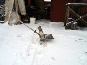 Шнековый снегоуборщик для мотоблока своими руками